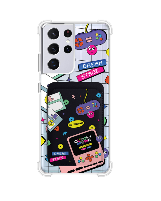 Android Magnetic Wallet Case - NCT Glitch Mode