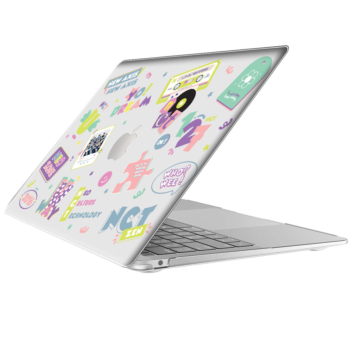 Macbook Snap Case - NCT Sticker Pack