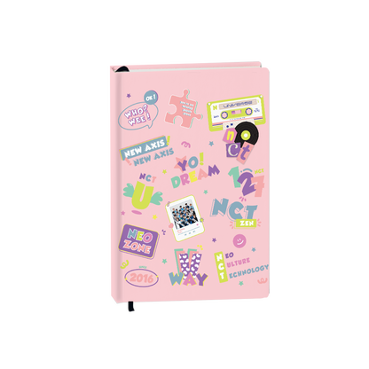 Hardcover Bookpaper Journal - NCT Sticker (with Elastic Band & Bookmark)