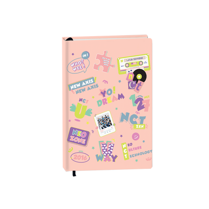 Hardcover Bookpaper Journal - NCT Sticker (with Elastic Band & Bookmark)