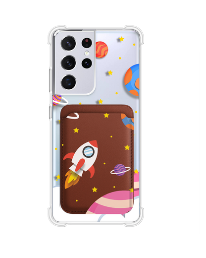Android Magnetic Wallet Case - Neverland