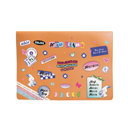 Vegan Leather Sleeve - NCT 127 Sticker Pack