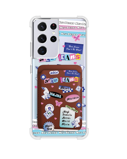 Android Magnetic Wallet Case - New Jeans