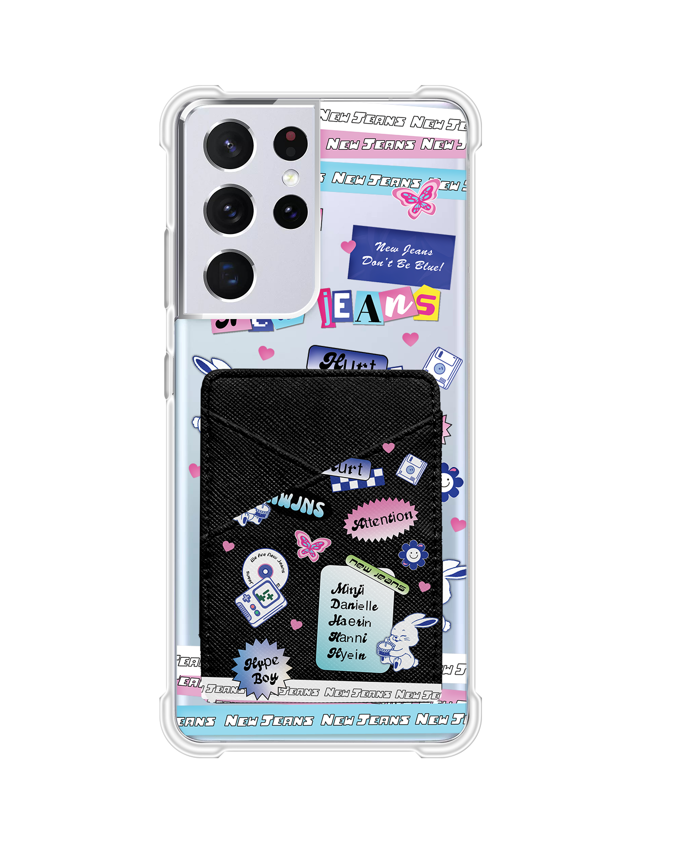 Android Phone Wallet Case - New Jeans Sticker Pack