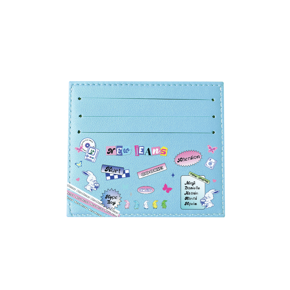 6 Slots Card Holder - New Jeans Sticker Pack