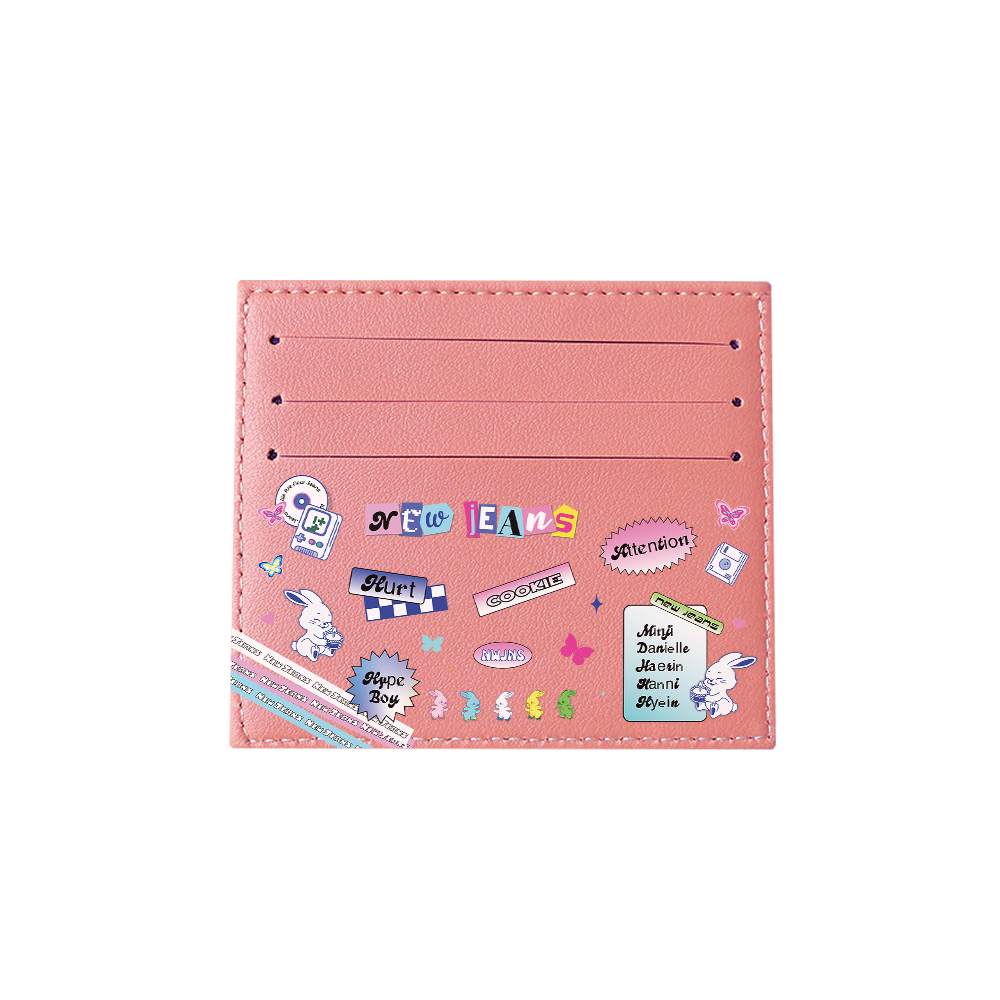 6 Slots Card Holder - New Jeans Sticker Pack