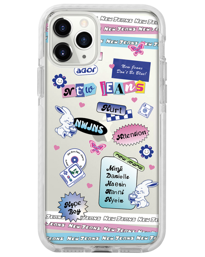 iPhone Rearguard Bumper -  New Jeans Sticker Pack