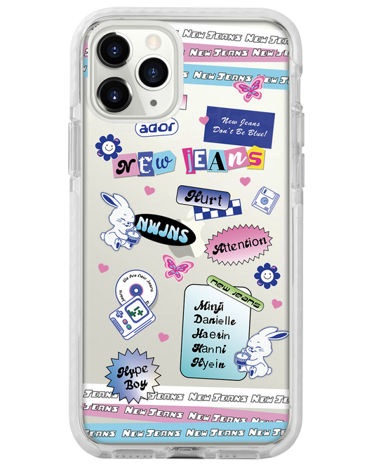 iPhone Rearguard Bumper -  New Jeans Sticker Pack