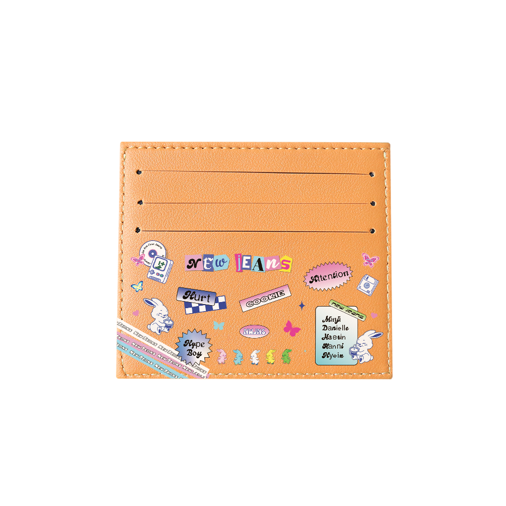 6 Slots Card Holder - New Jeans Sticker Pack