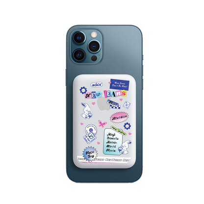 Magnetic Wireless Powerbank - New Jeans