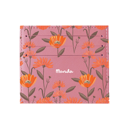 6 Slots Card Holder - November marigold