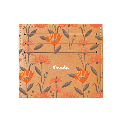 6 Slots Card Holder - November marigold