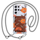Android Magnetic Wallet Case - November Marigold