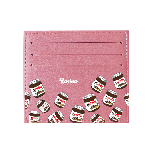 6 Slots Card Holder - Hazelnut Spread