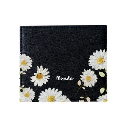 6 Slots Card Holder - October Chrysanthemum