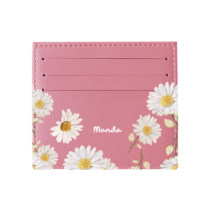 6 Slots Card Holder - October Chrysanthemum