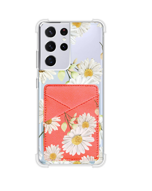 Android Phone Wallet Case - October Chrysanthemum 2.0