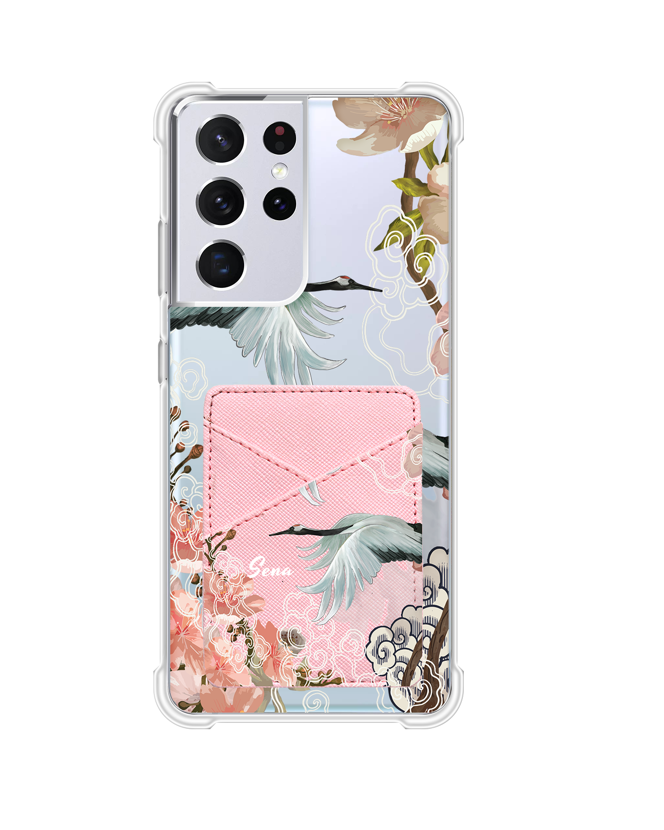 Android Phone Wallet Case - Oil Painting Bird