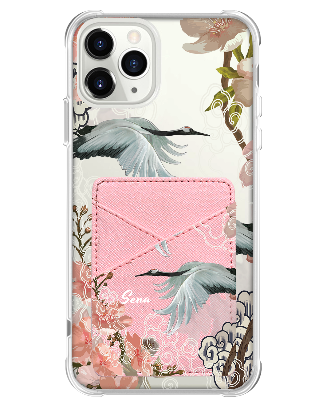 iPhone Phone Wallet Case - Oil Painting Birds