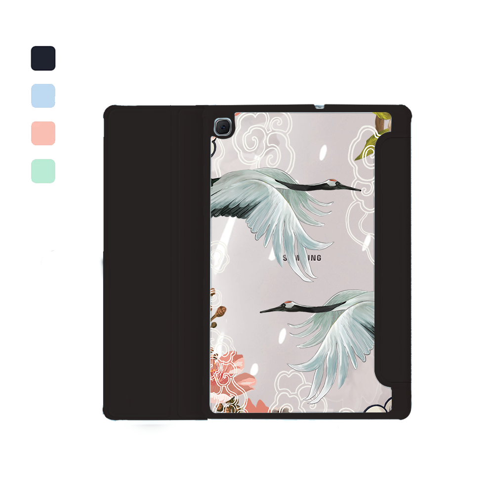 Android Tab Acrylic Flipcover - Oil Painting Birds