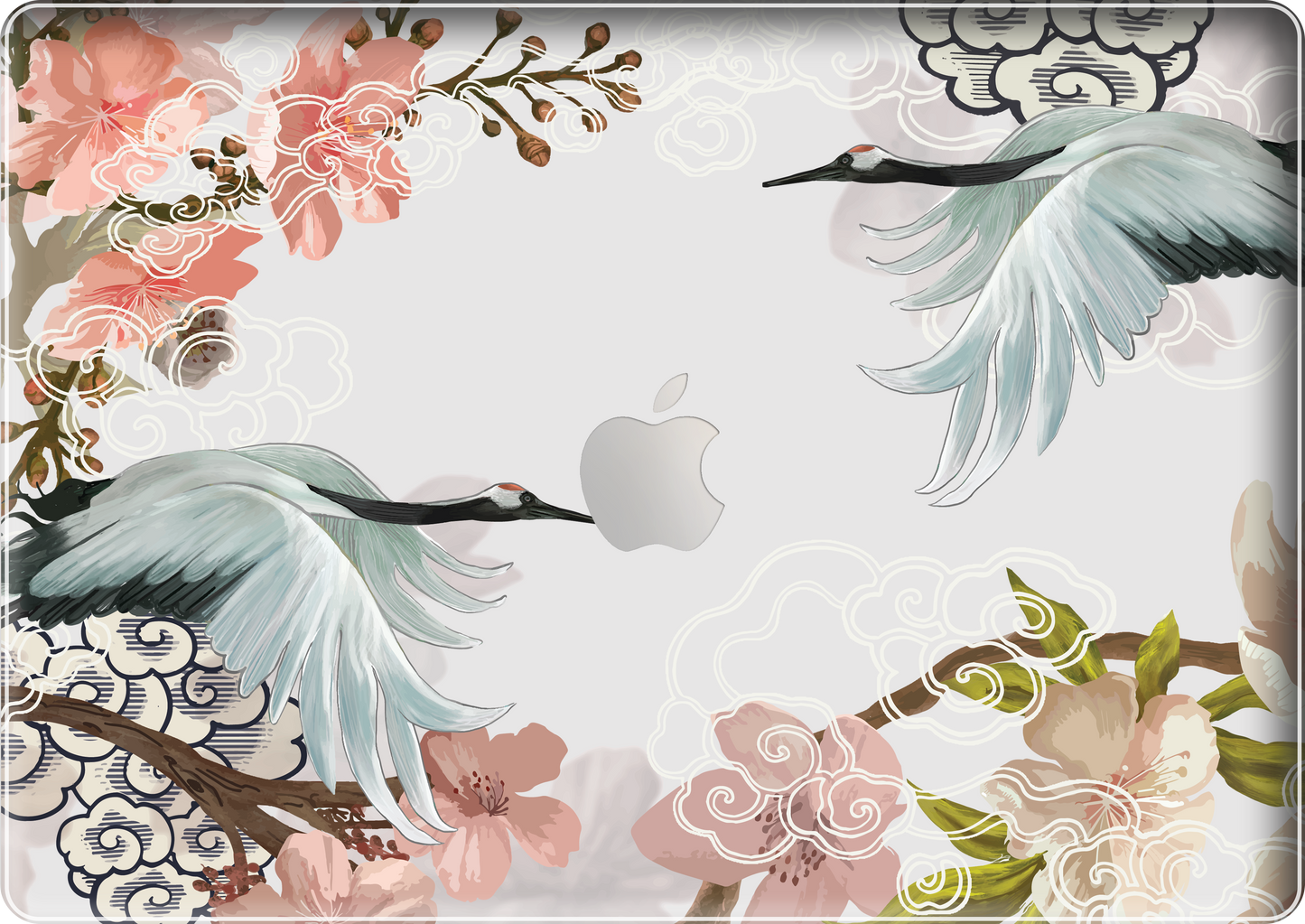 MacBook Snap Case - Oil Painting Birds