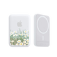 Magnetic Wireless Powerbank - Oil Painting Daisy