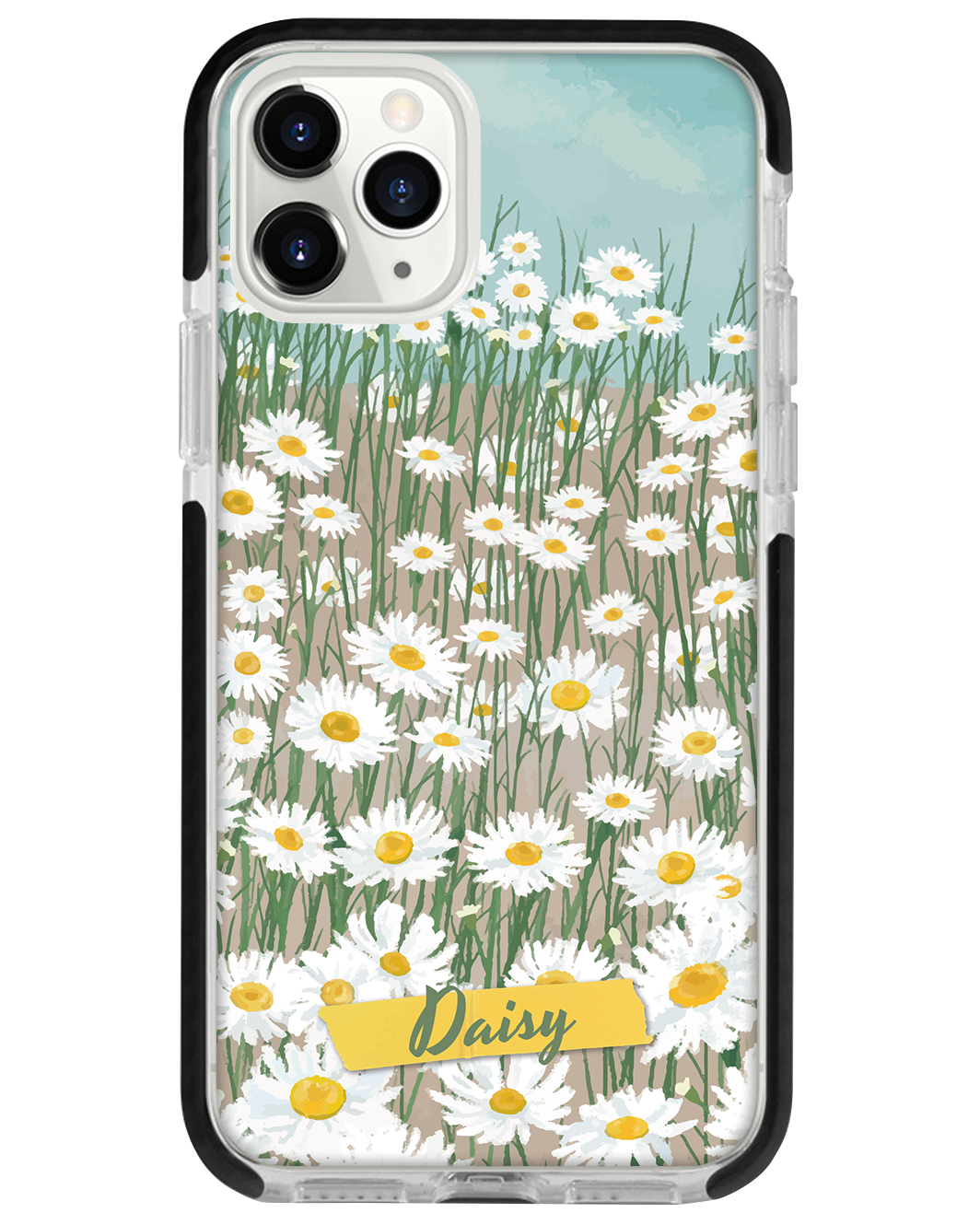 iPhone Rearguard Bumper - Oil Painting Daisy