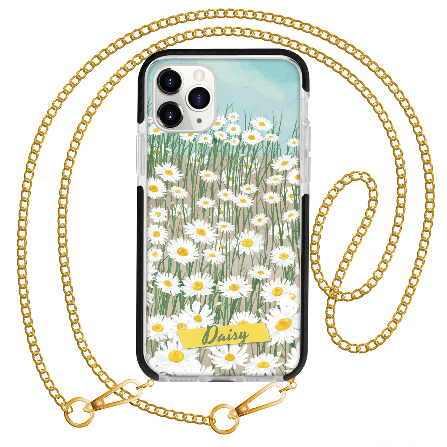 iPhone Rearguard Bumper - Oil Painting Daisy