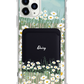 iPhone Magnetic Wallet Case - Oil Painting Daisy