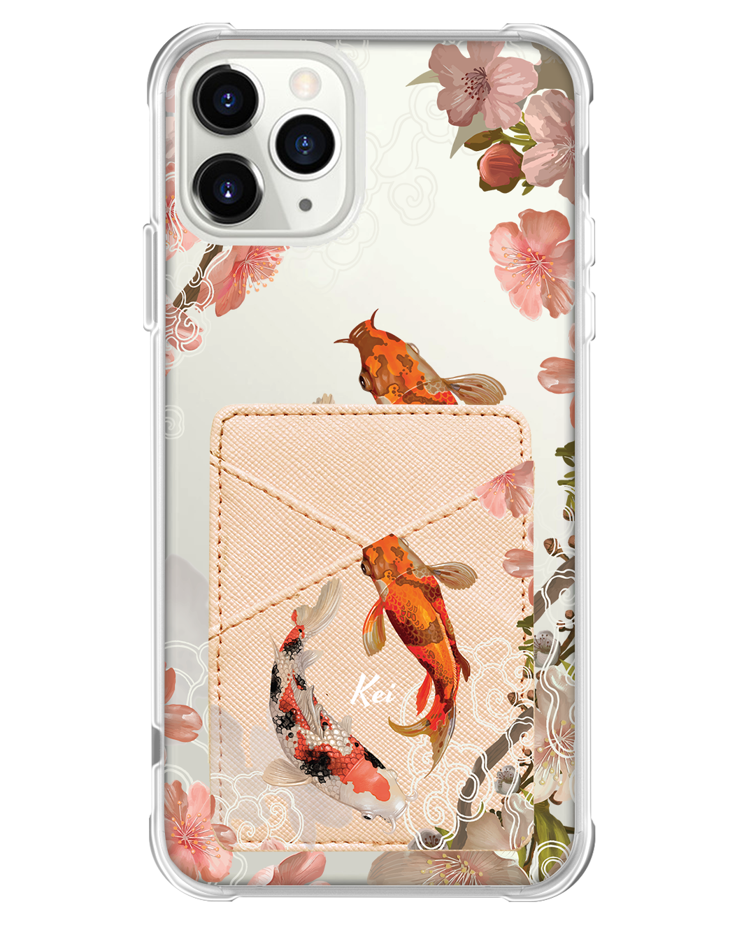 iPhone Phone Wallet Case - Oil Painting Koi