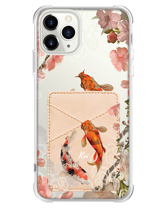 iPhone Phone Wallet Case - Oil Painting Koi