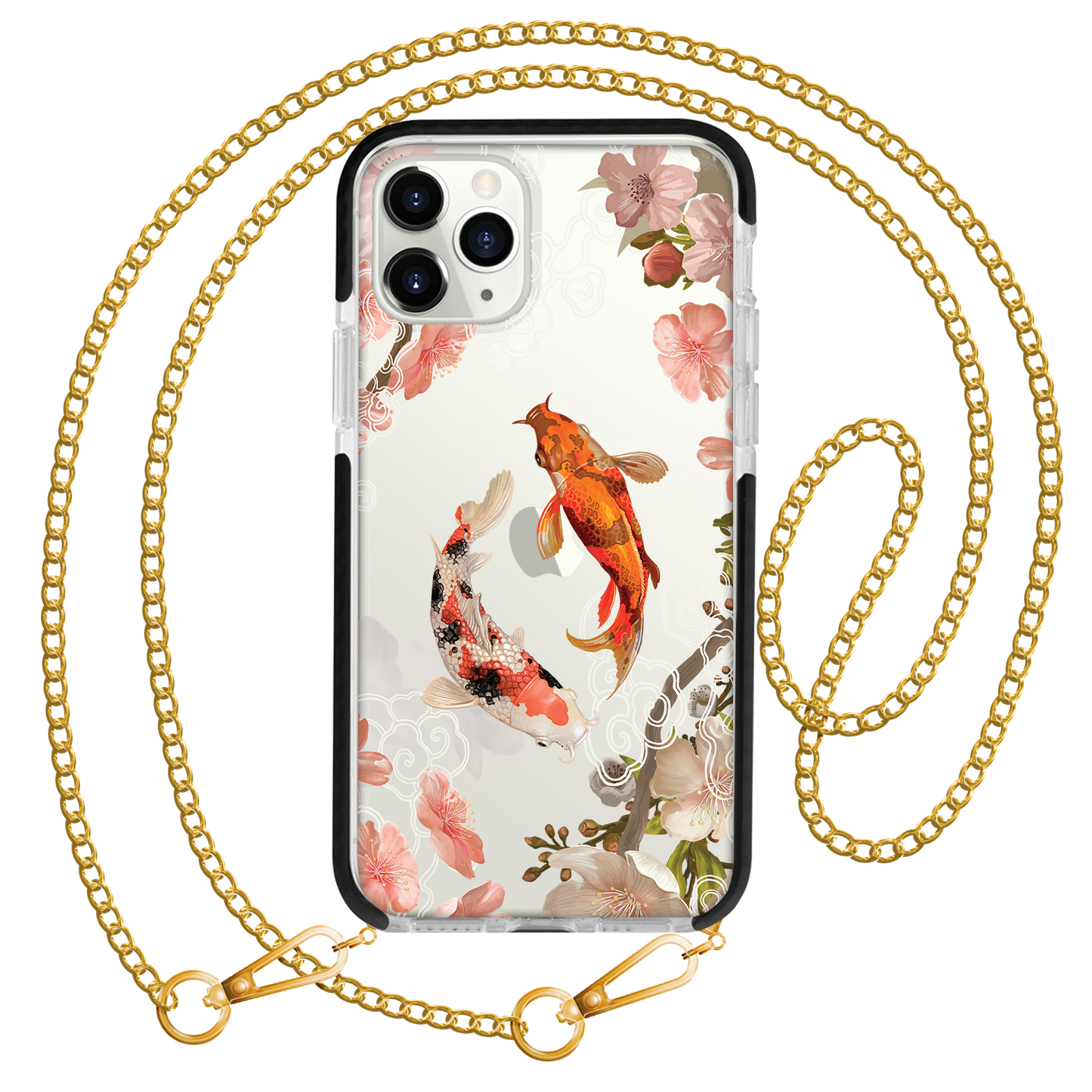 iPhone Rearguard Bumper - Oil Painting Koi