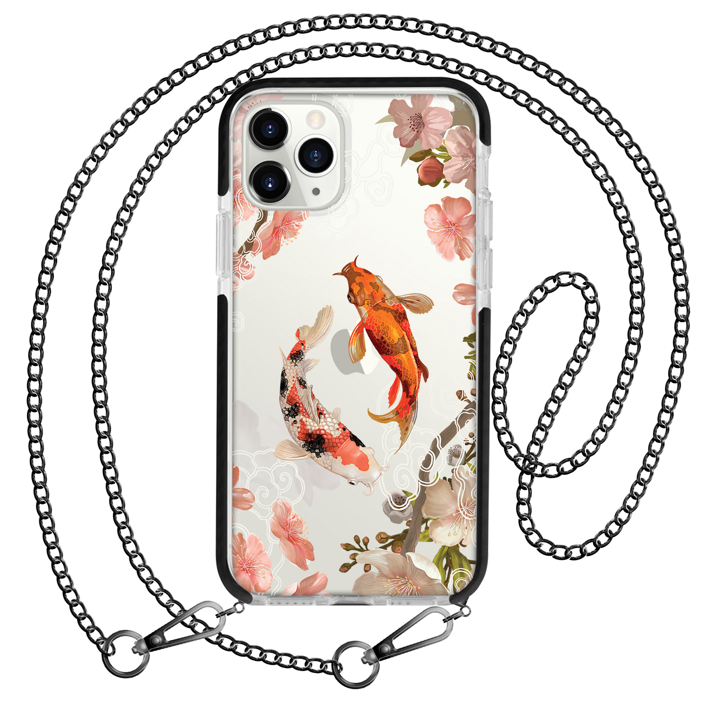 iPhone Rearguard Bumper - Oil Painting Koi