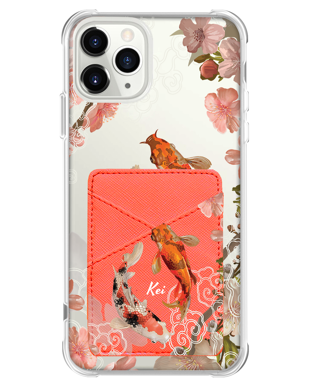 iPhone Phone Wallet Case - Oil Painting Koi