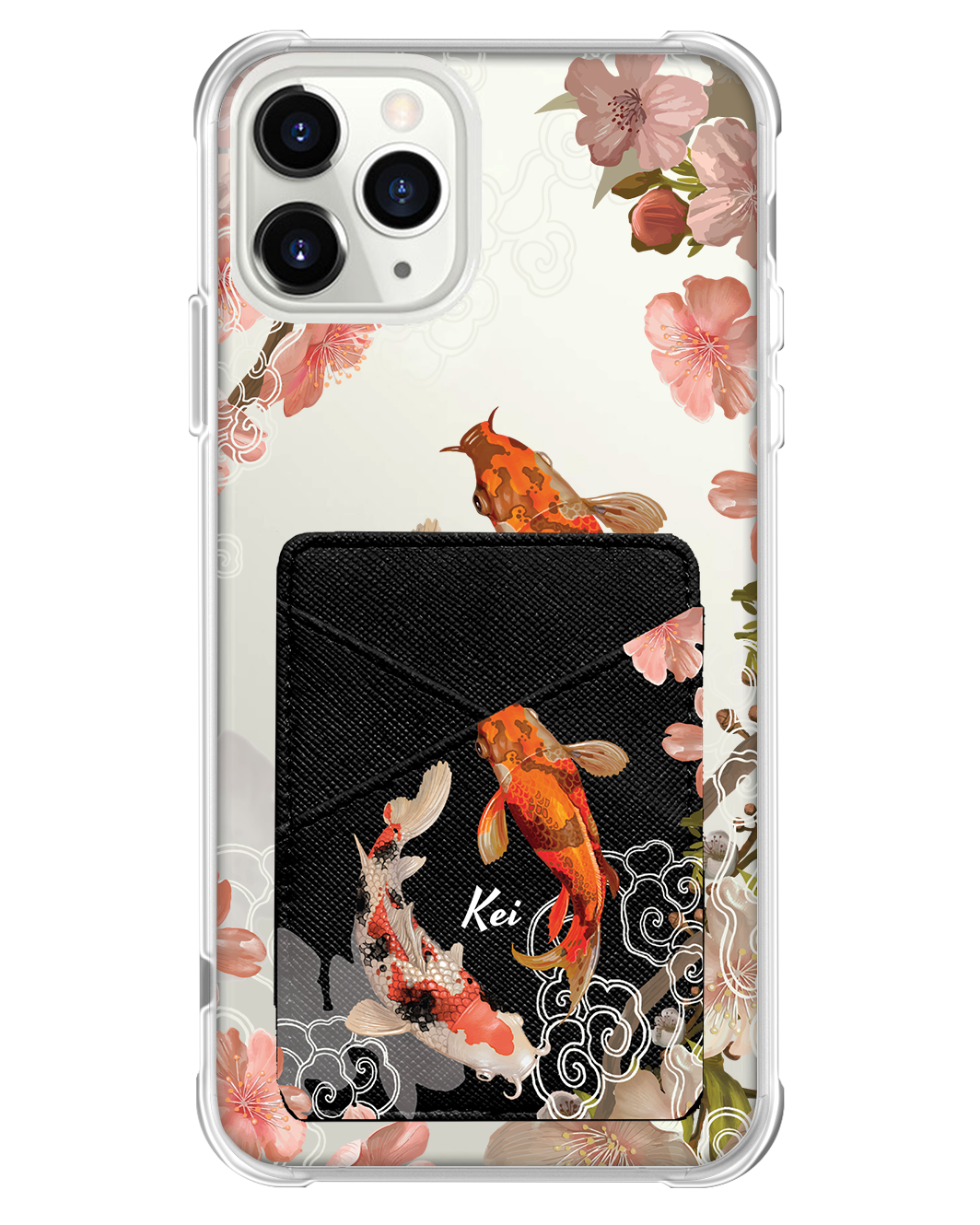 iPhone Phone Wallet Case - Oil Painting Koi