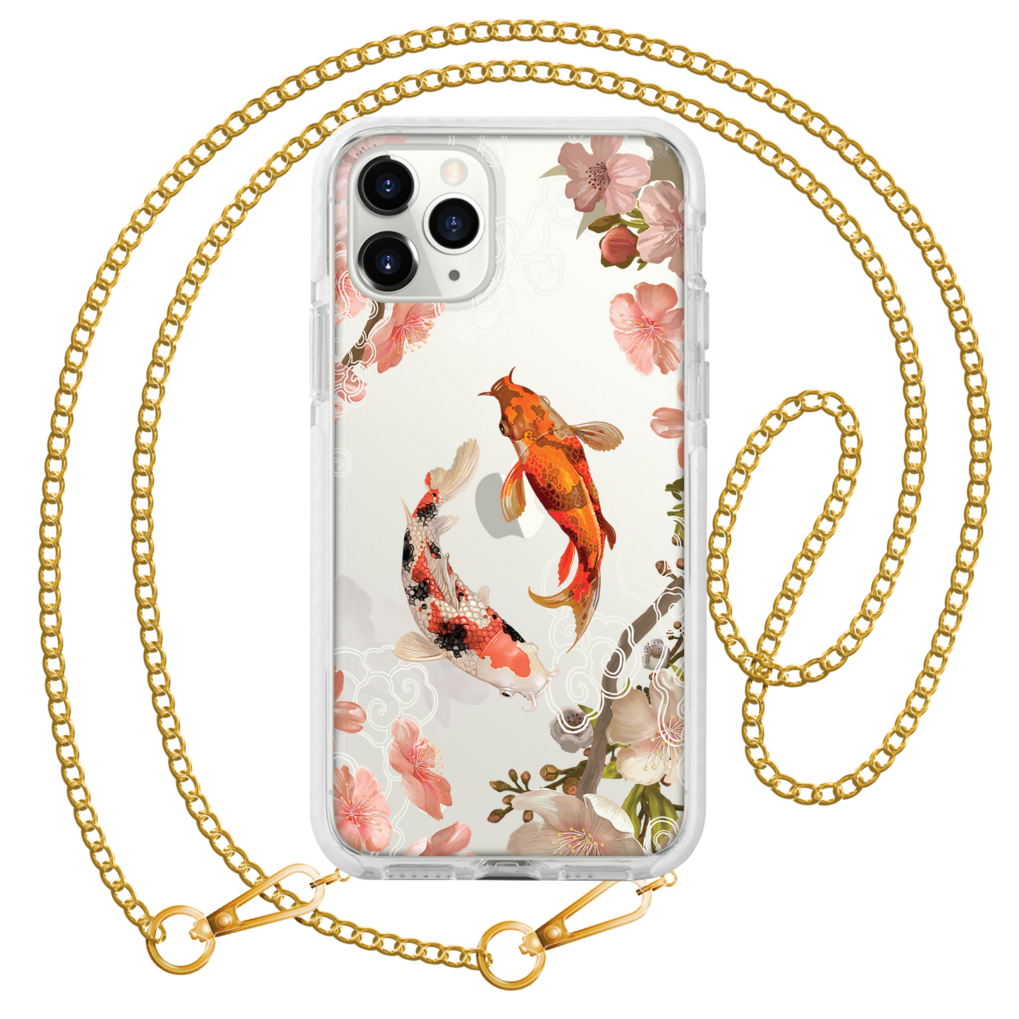 iPhone Rearguard Bumper - Oil Painting Koi