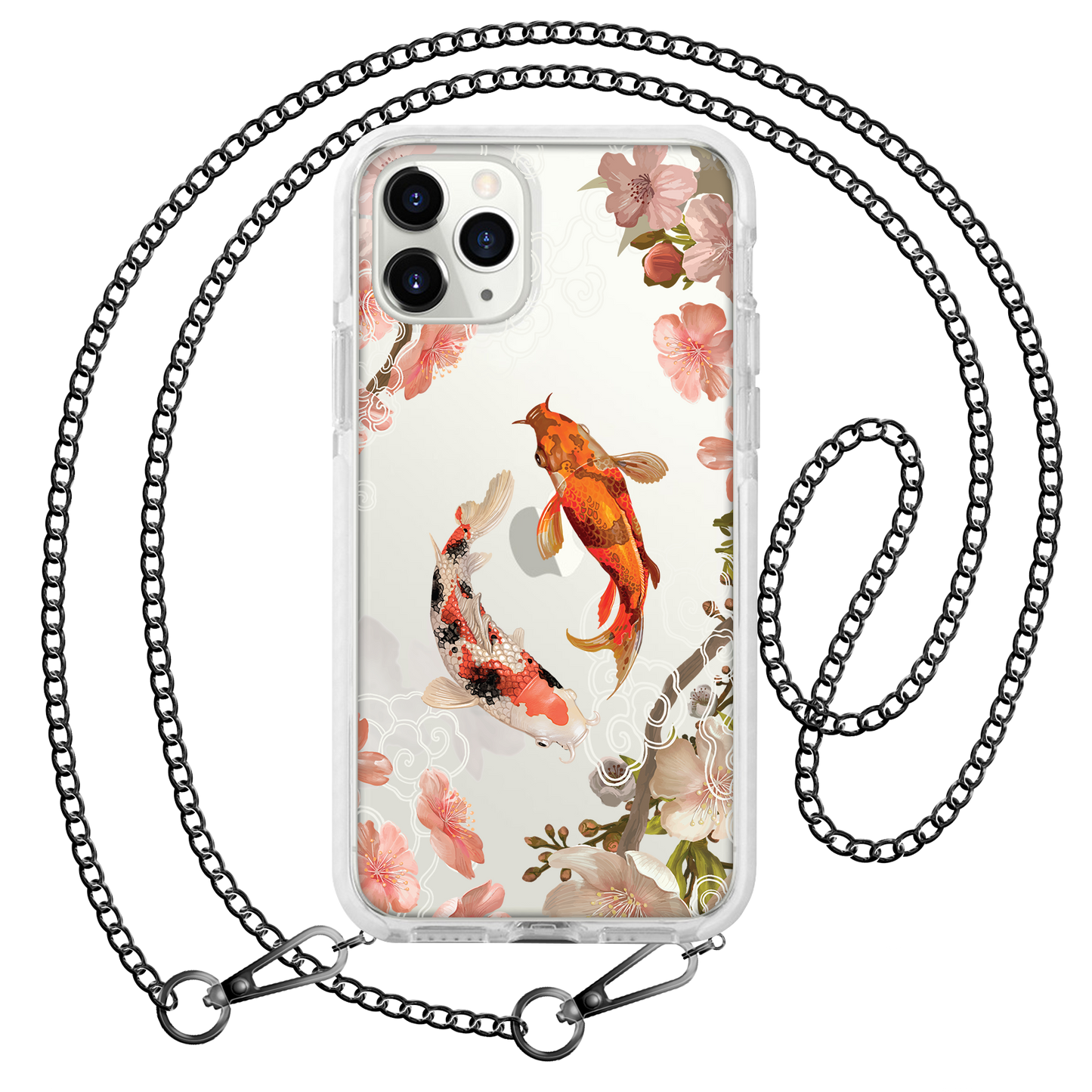 iPhone Rearguard Bumper - Oil Painting Koi