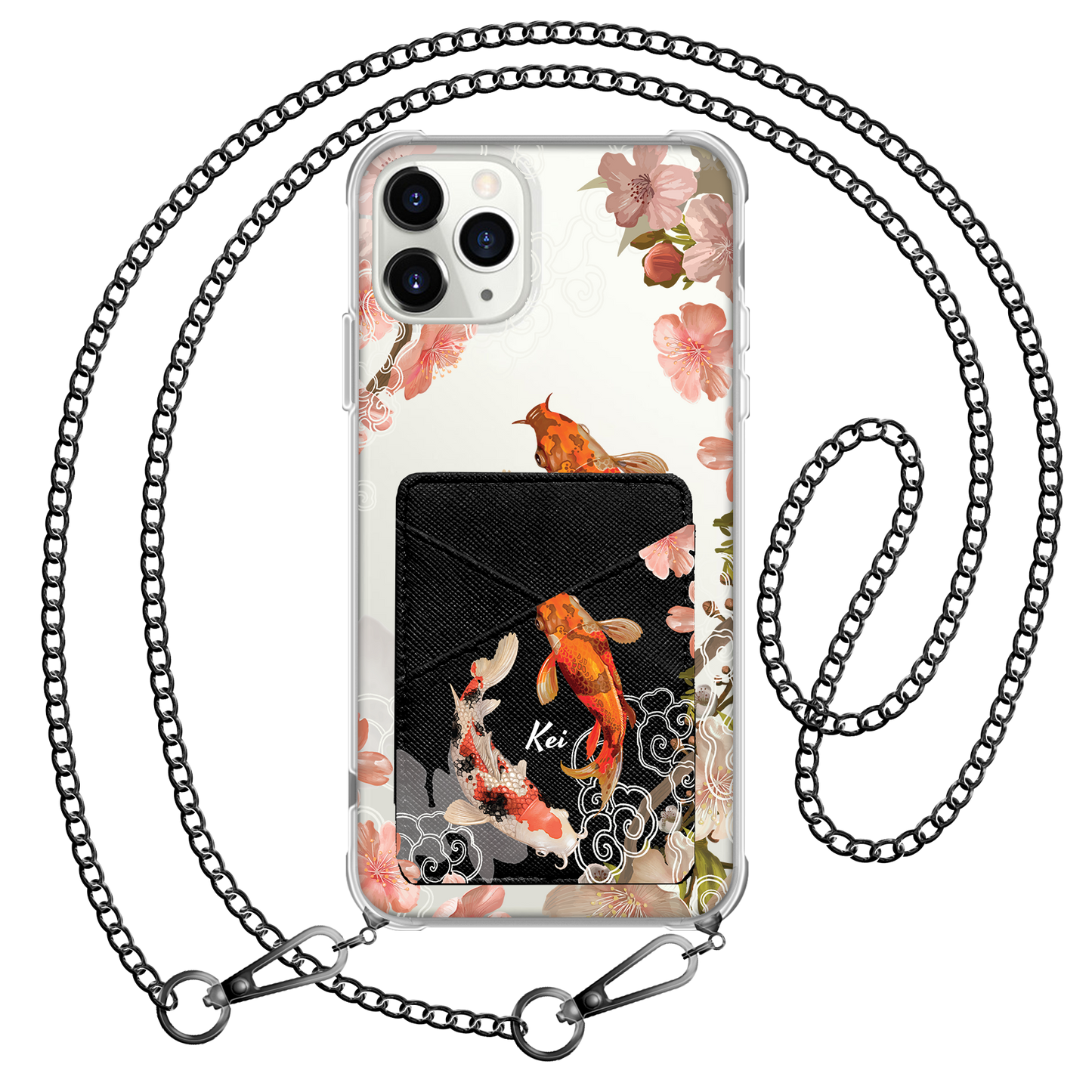 iPhone Phone Wallet Case - Oil Painting Koi