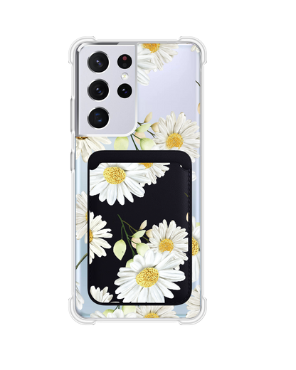 Android Magnetic Wallet Case - October Chrysanthemum