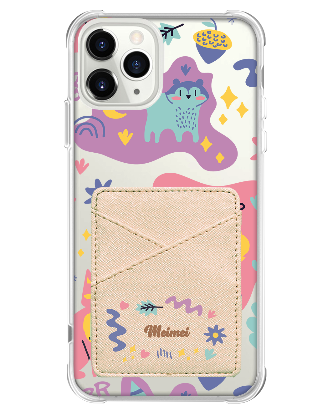 iPhone Phone Wallet Case - Pio N Friends