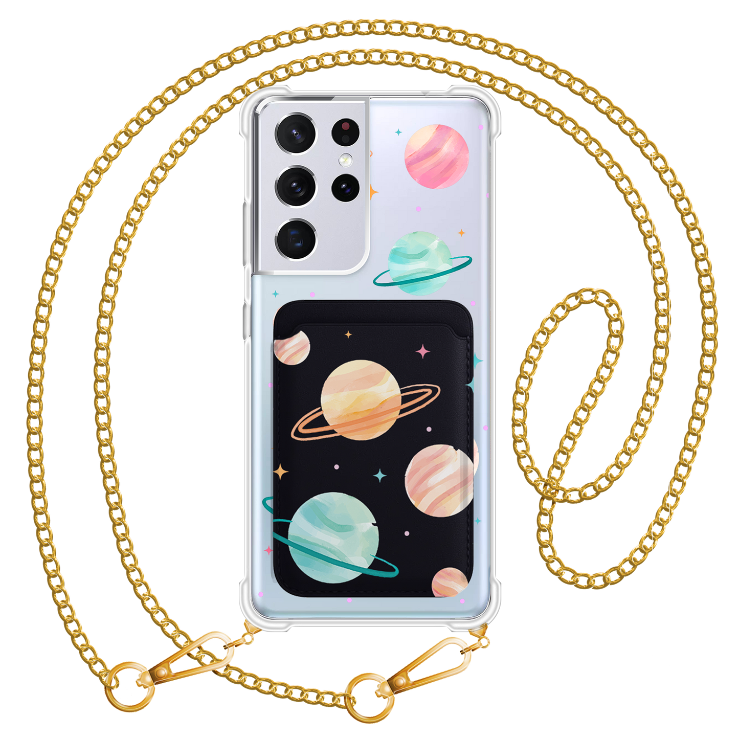 Android Magnetic Wallet Case - Planetarium 1.0