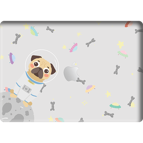 MacBook Snap Case -  Pugstronaut