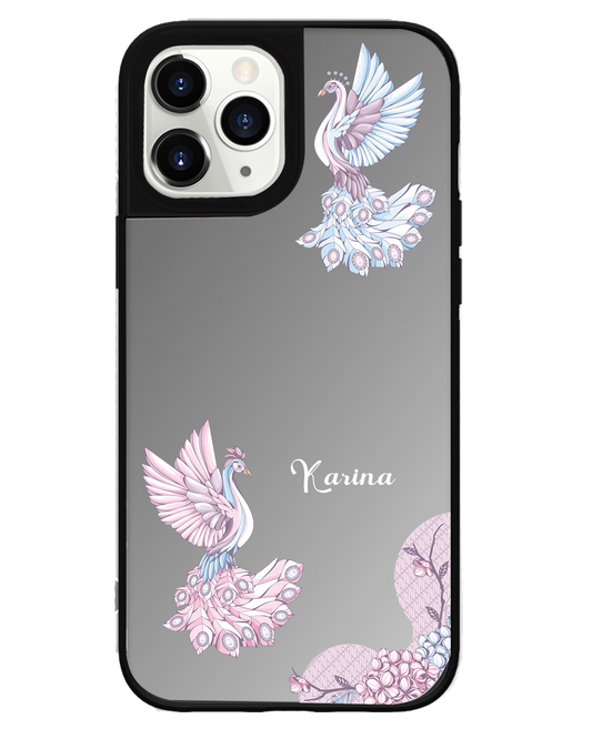 iPhone Mirror Grip Case - Peacock 1.0