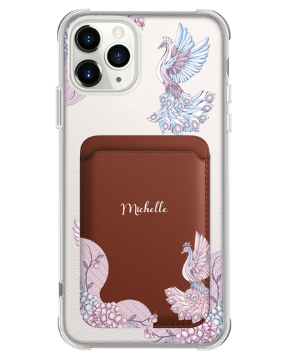 iPhone Magnetic Wallet Case - Peacock 1.0