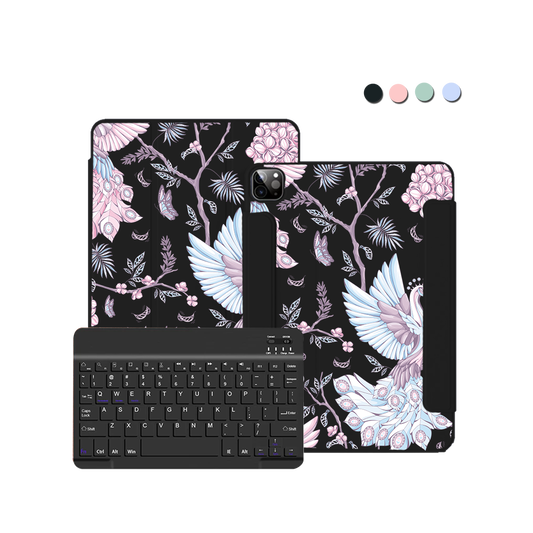 iPad Wireless Keyboard Flipcover - Peacock 2.0