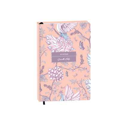 Hardcover Bookpaper Journal - Peacock 2.0 (with Elastic Band & Bookmark)