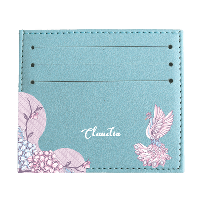 6 Slots Card Holder - Peacock