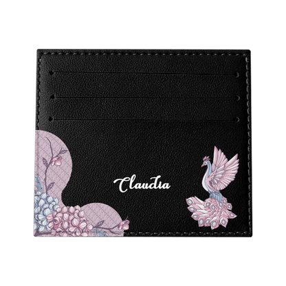 6 Slots Card Holder - Peacock