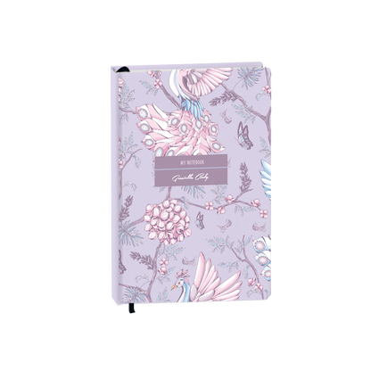 Hardcover Bookpaper Journal - Peacock 2.0 (with Elastic Band & Bookmark)