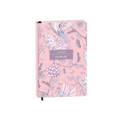 Hardcover Bookpaper Journal - Peacock 2.0 (with Elastic Band & Bookmark)